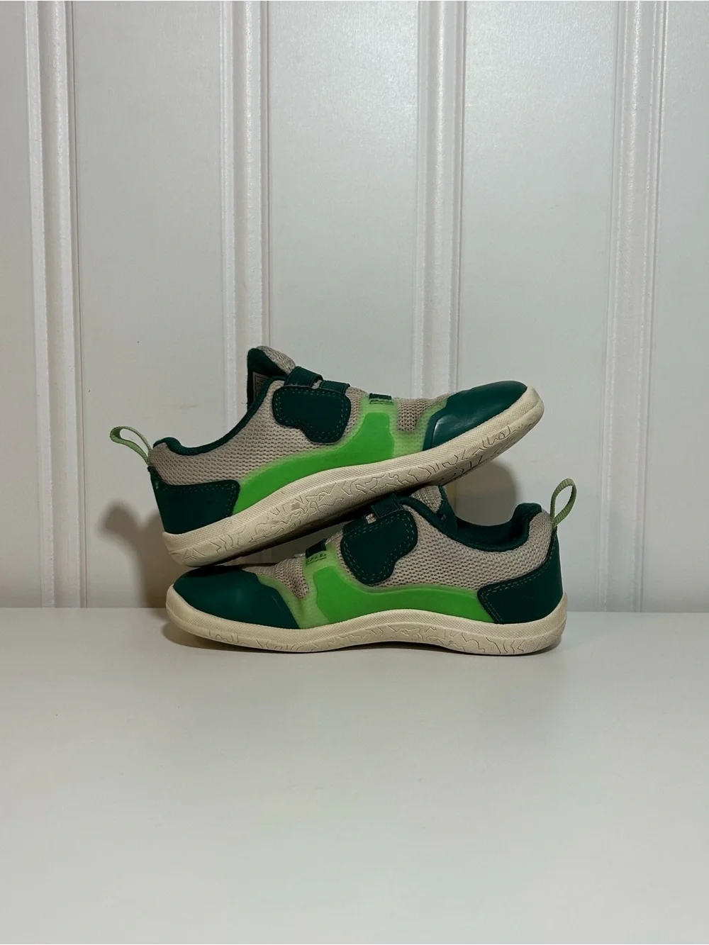 Reima Tec Kids Green Mesh & Synthetic Sneaker